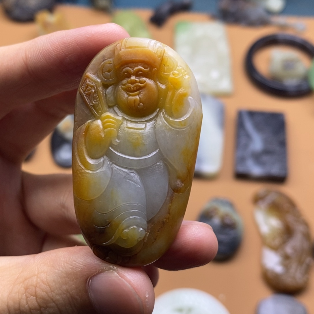 和田玉挂件定制未镶嵌纸*机