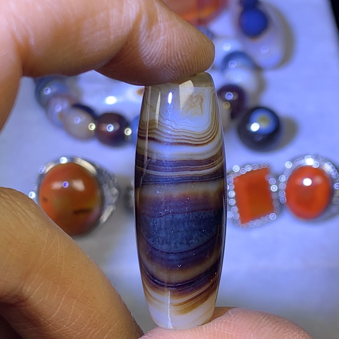 玛瑙/玉髓未镶嵌颈饰