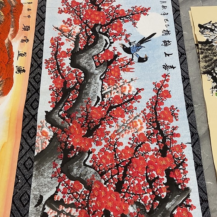 小周画廊的直播间