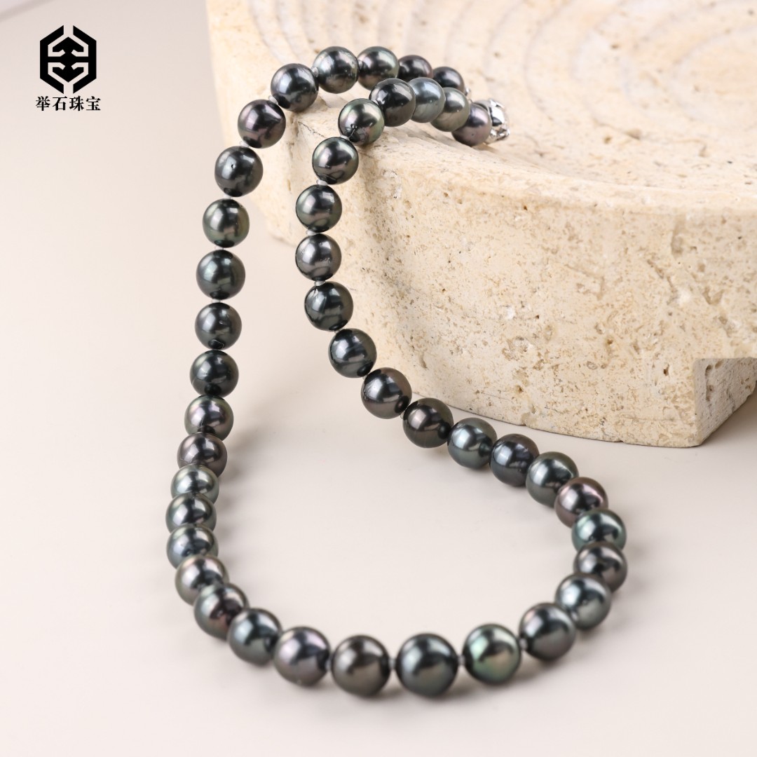 【举石珠宝】ST1219-1277-164海水有核珍珠项链（一件/约8-10mm）v