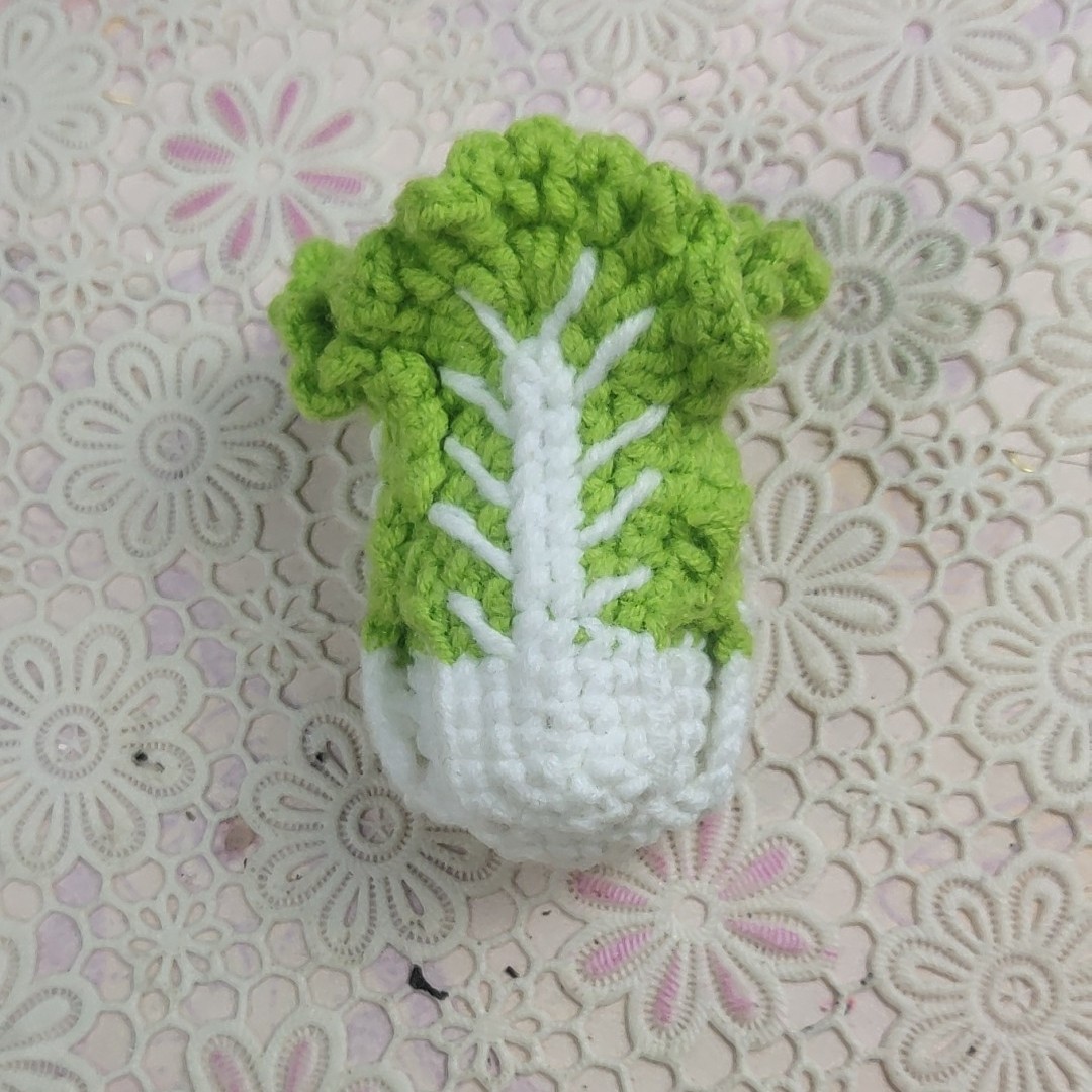 手工编织DIY白菜材料包可做摆件挂件时尚百搭