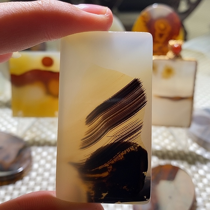 玛瑙/玉髓未镶嵌颈饰