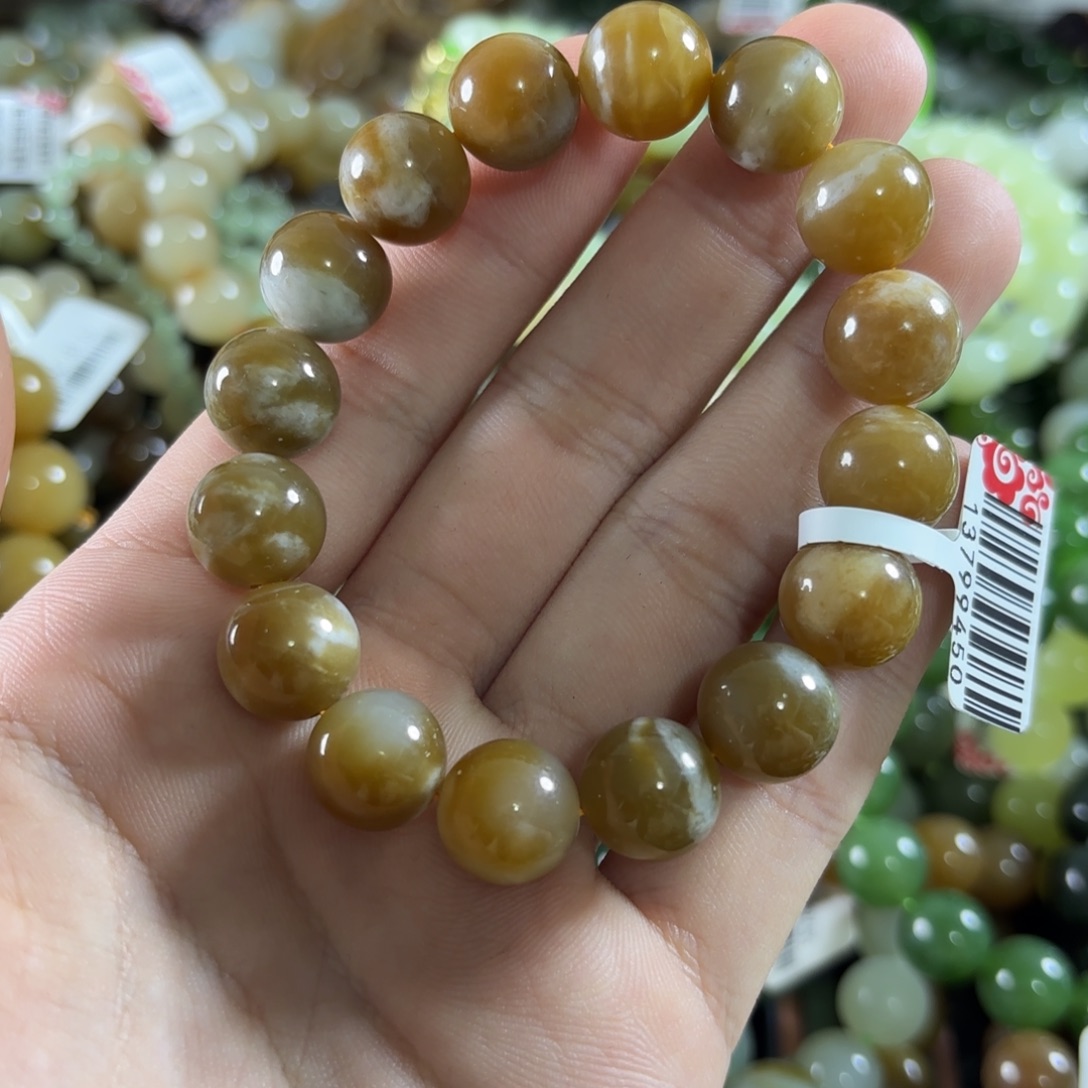 和田玉未镶嵌手链106