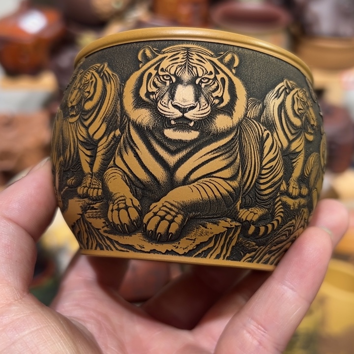 茶杯紫砂宜兴紫砂主人杯