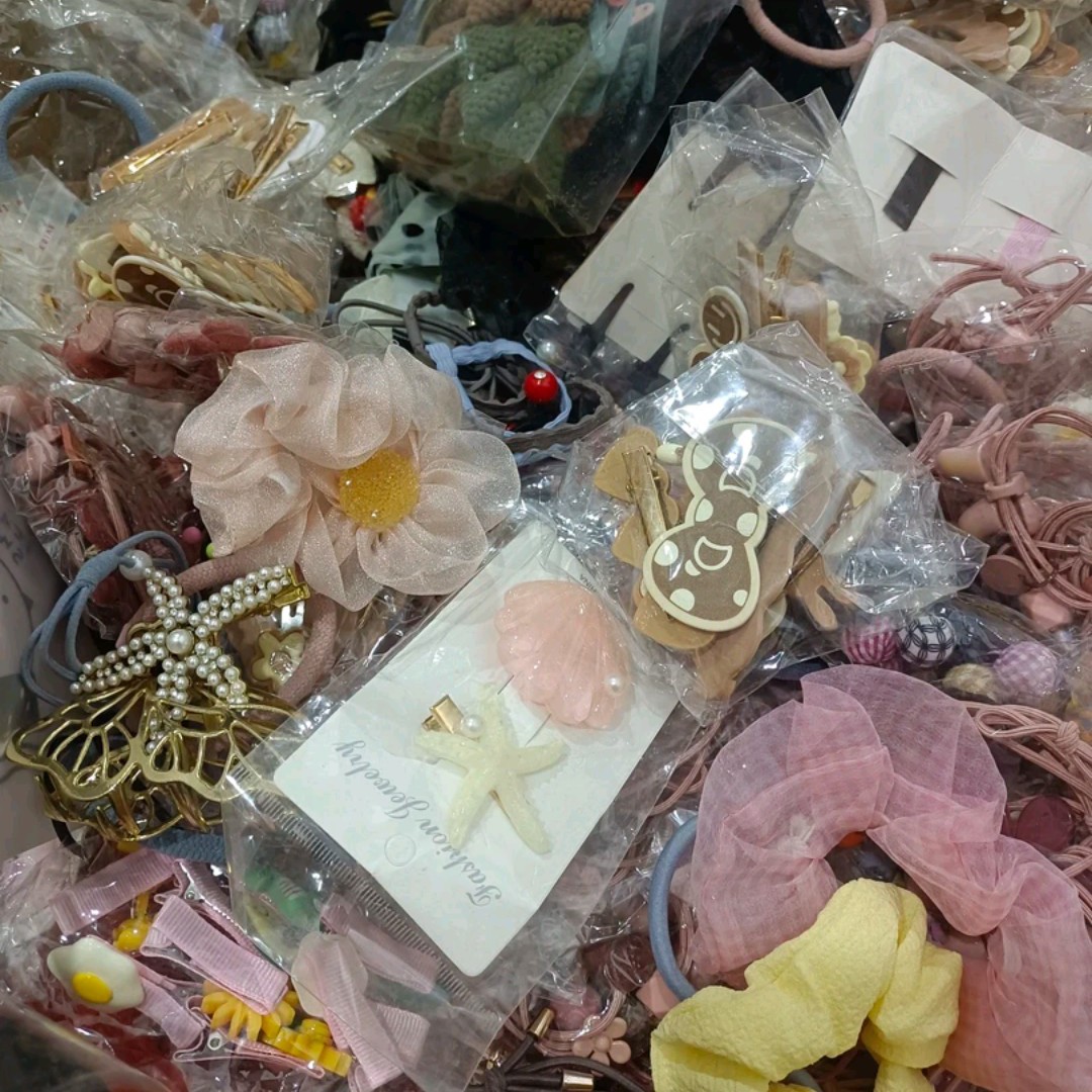 直播间一米发饰百搭日韩发夹女抓夹文艺