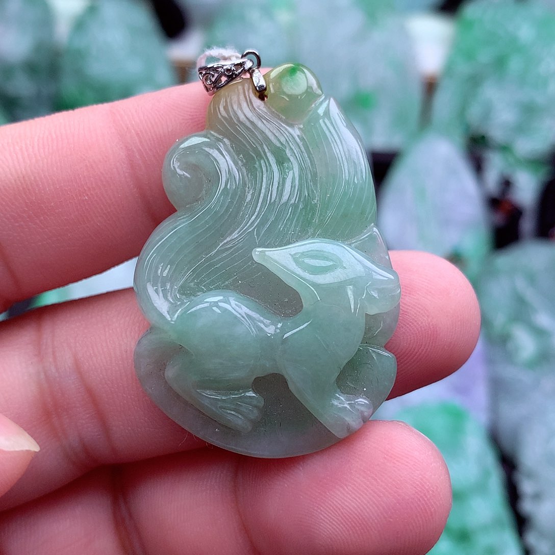 翡翠吊坠(不含链)未镶嵌