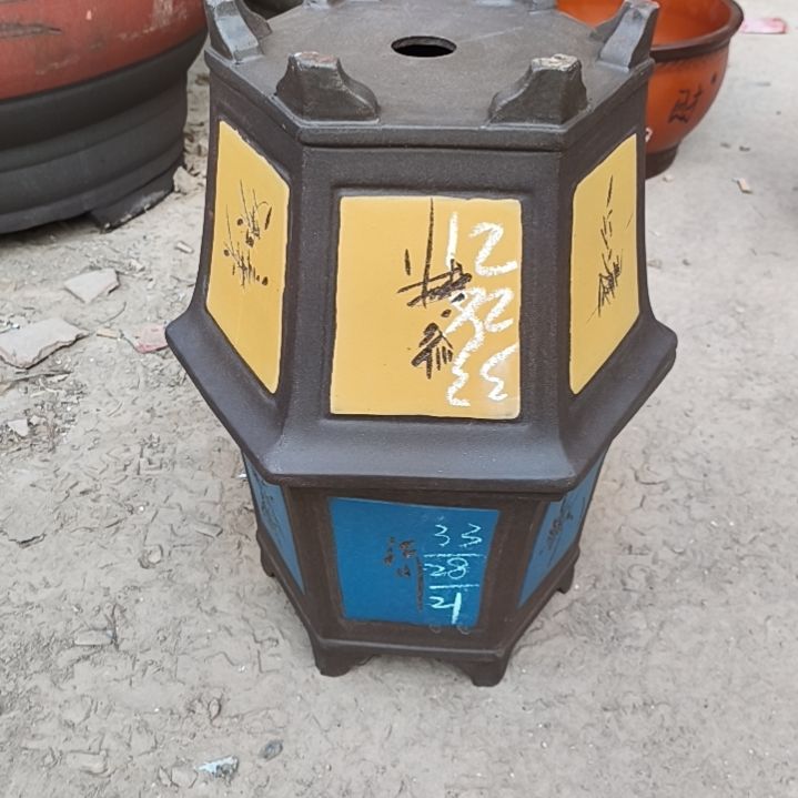 红陶紫砂花盆现货现发。