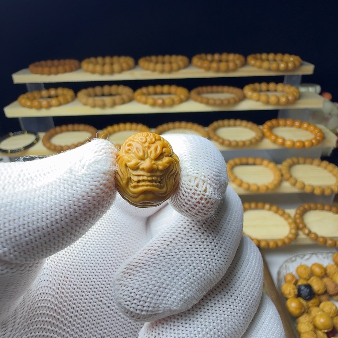 不***哥猴头核桃吊坠单颗