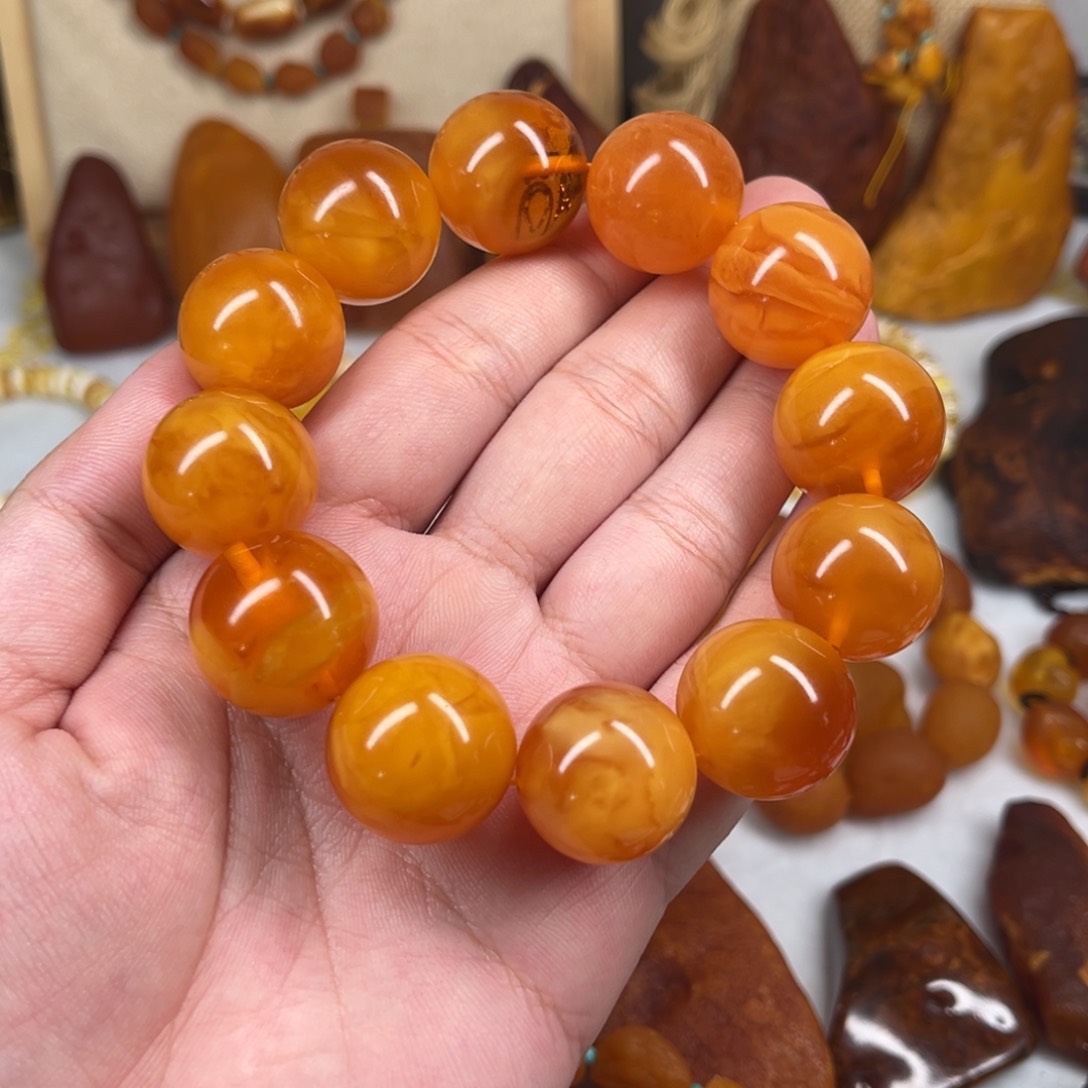 未镶嵌琥珀珠宝奇石