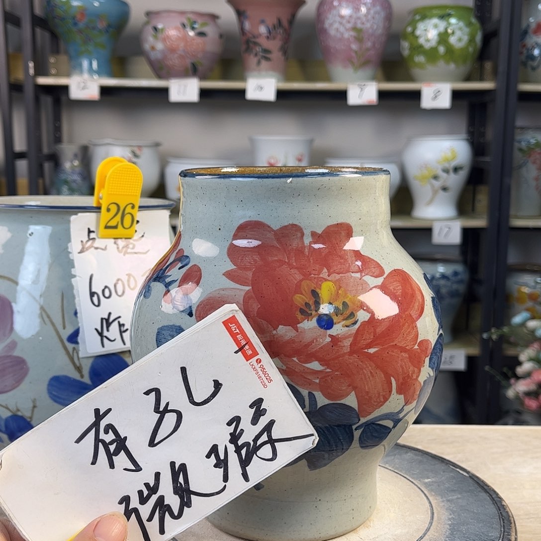 罐1cx景德镇陶瓷花盆