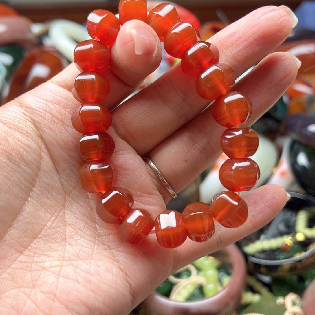 玛瑙/玉髓手链未镶嵌