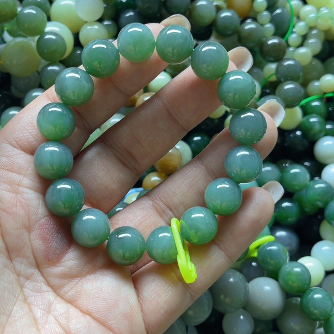 和田玉手链未镶嵌