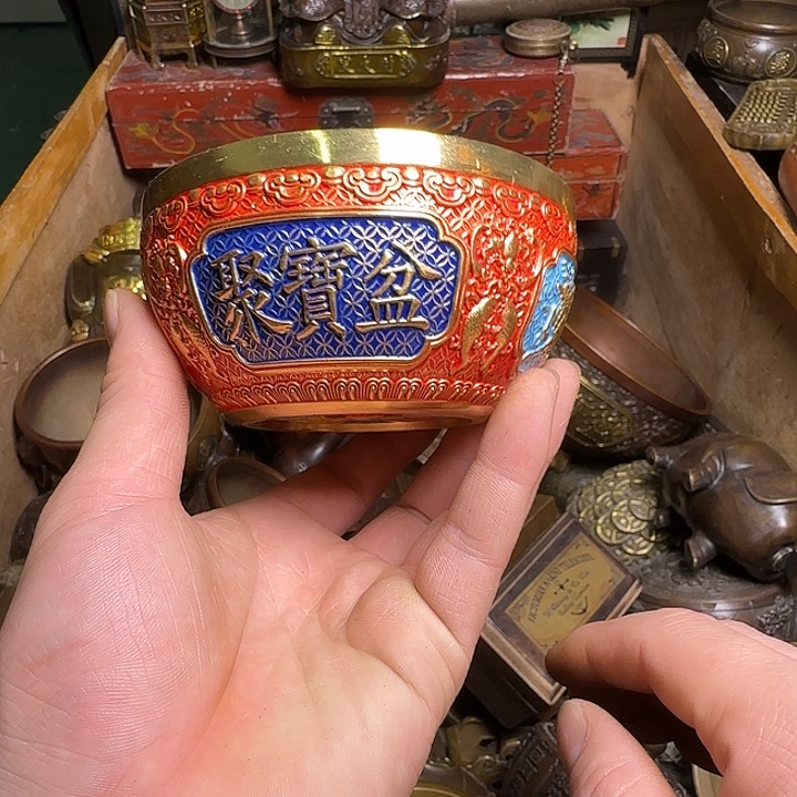 铜材质文玩摆件装饰