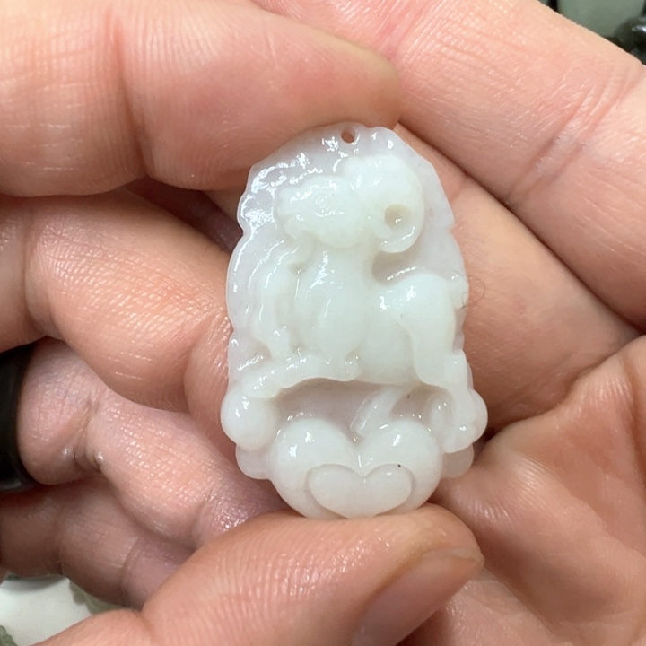 吊坠(不含链)未镶嵌和田玉