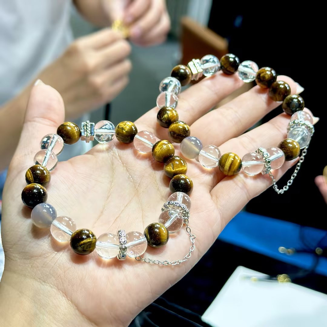 【ZM】虎眼石DIY手串-约10mm（多样性发其一）