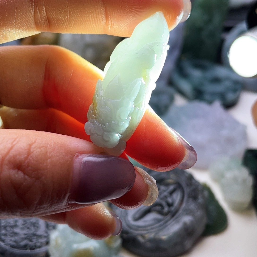 定制翡翠未镶嵌天然