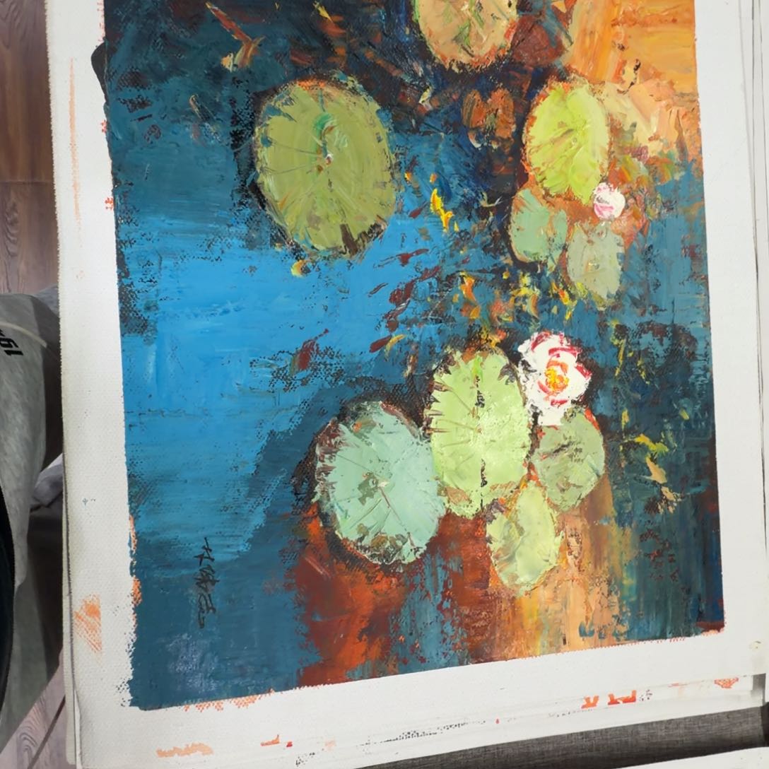 油画加油加油努力加油努力加油