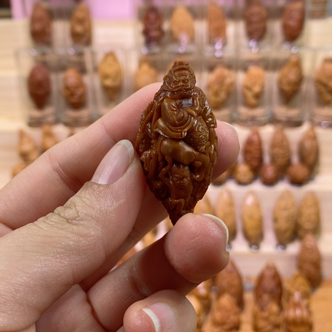 橄榄核手串/手链精****森钟馗