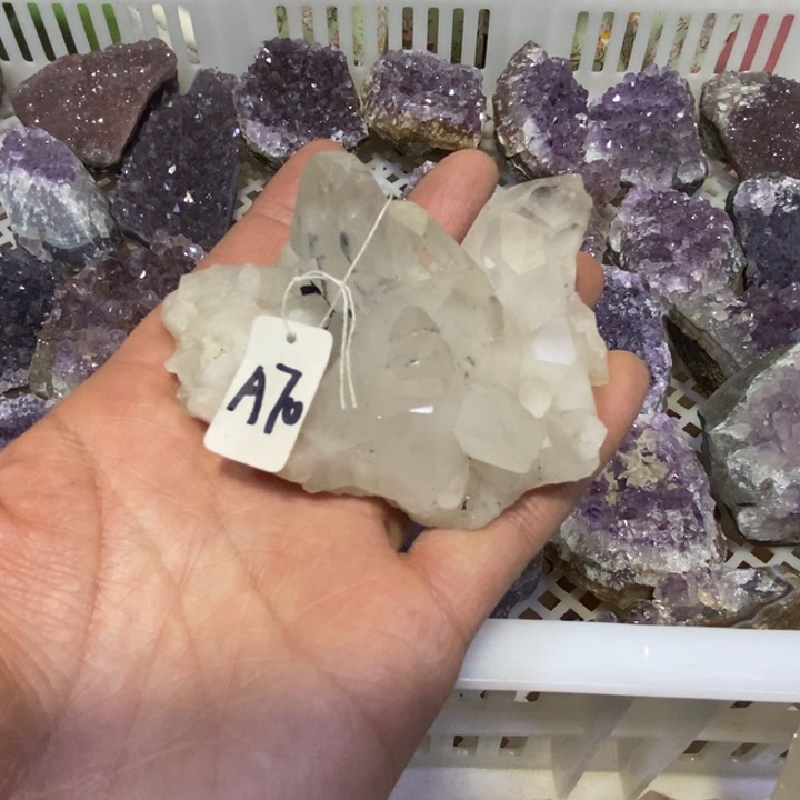 水晶水晶原石摆件未镶嵌