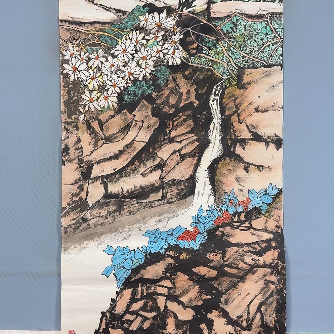 国画895 牡丹一如您的脸颊美丽如