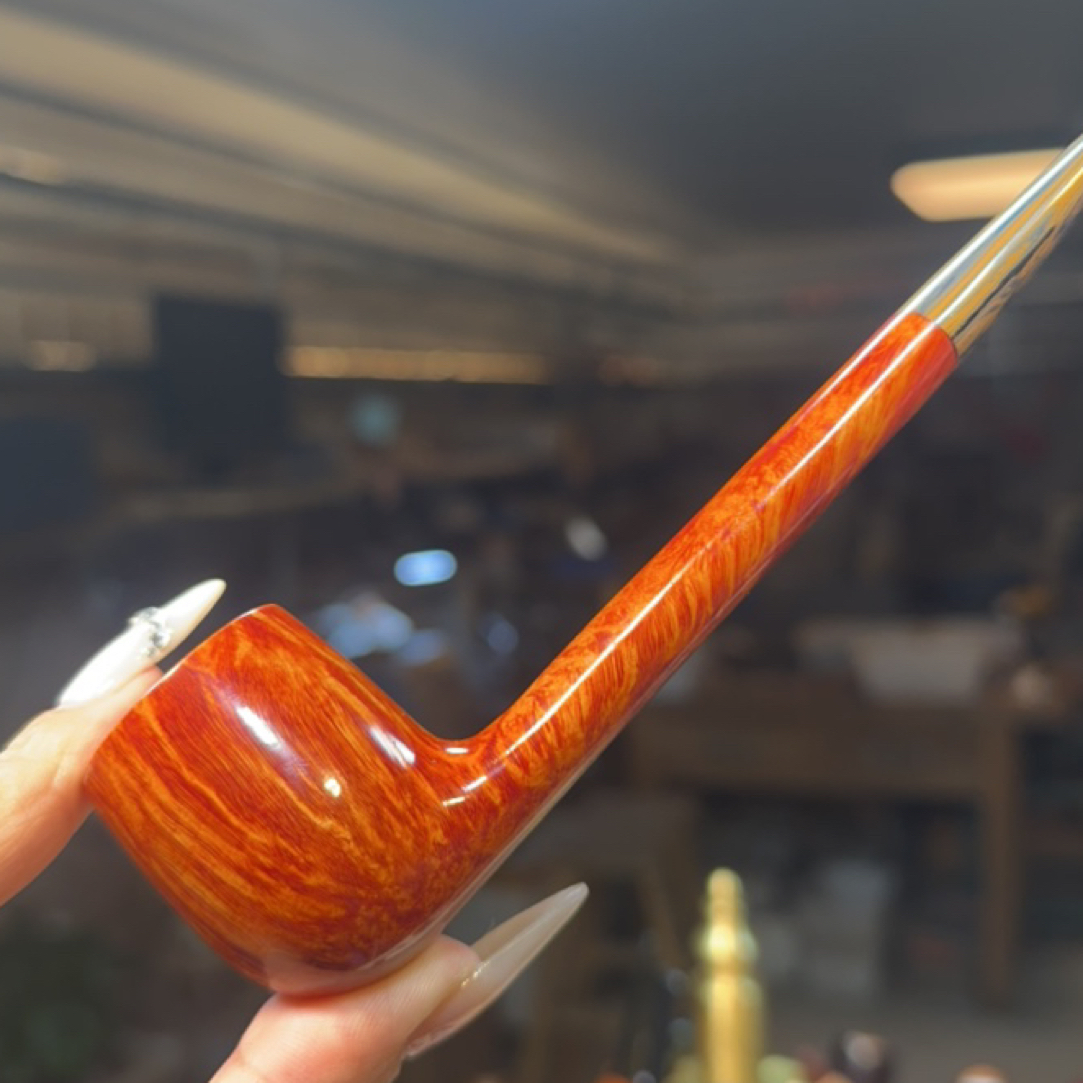 焦耀烟斗———扁干撞球