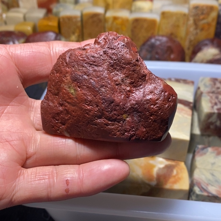 昌化鸡血石红田料