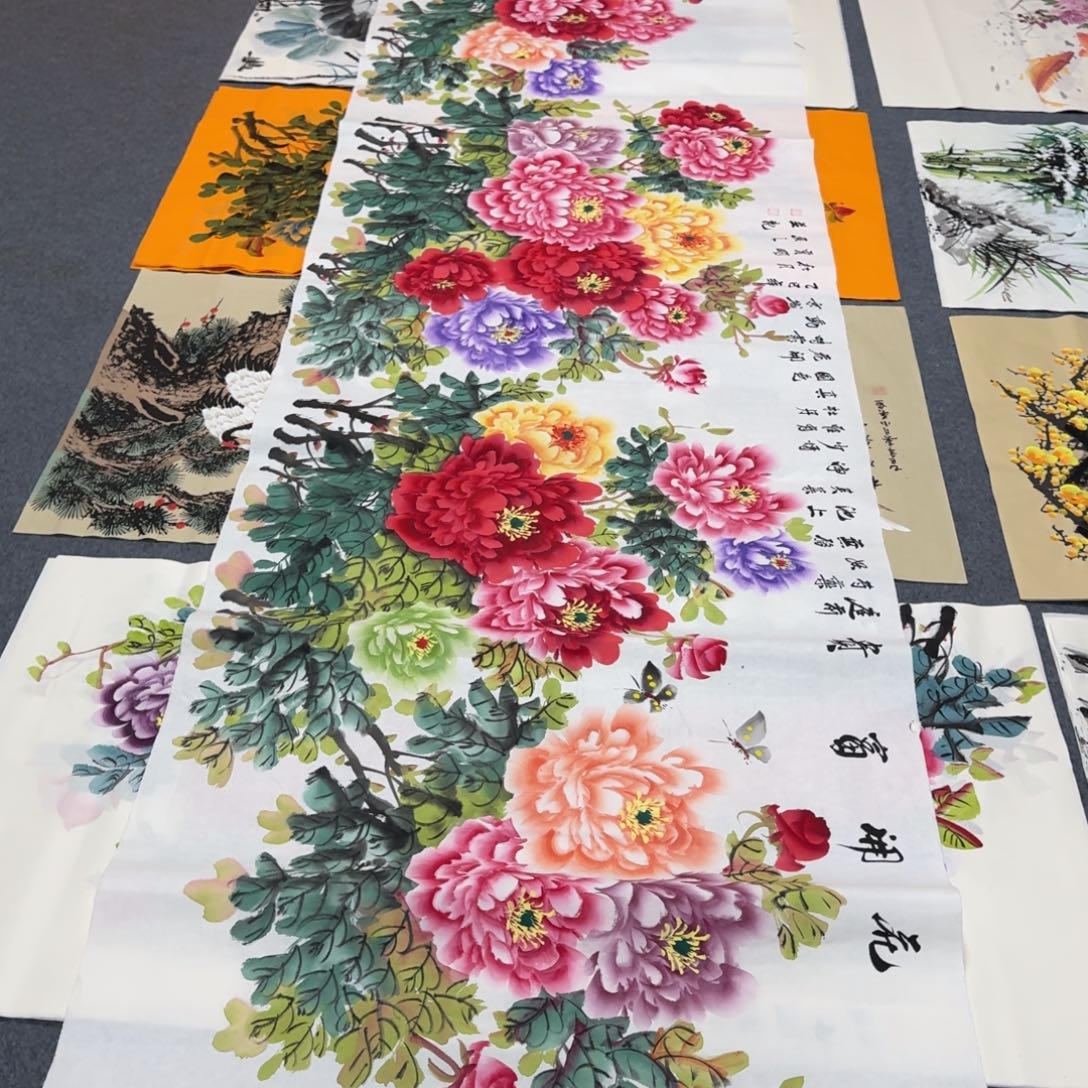 国画会娟艺术馆直播间