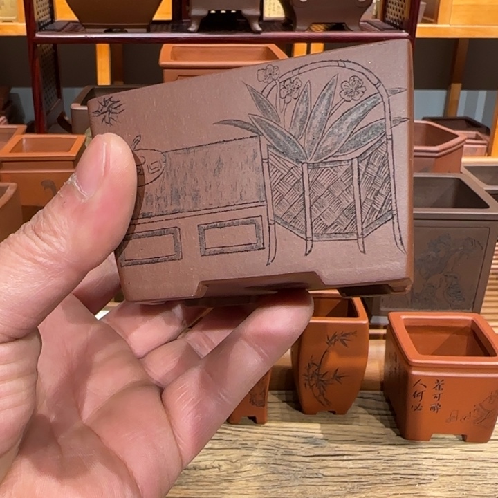 紫砂花盆用*原矿料的