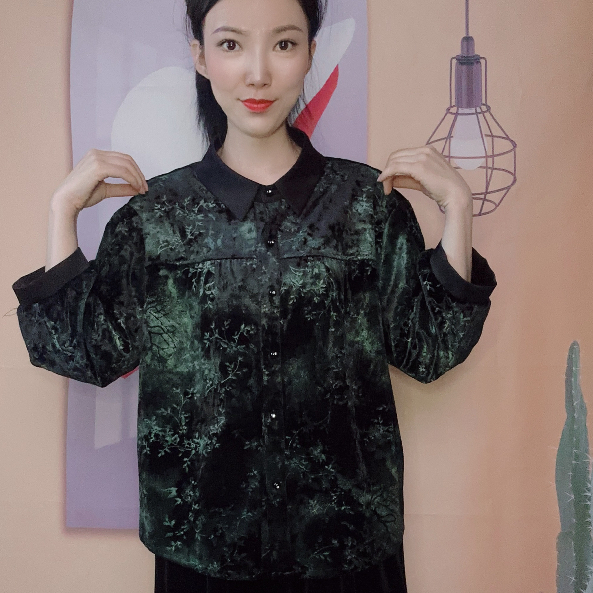 秋季新款开衫中老年女装妈妈风长袖衫精品大气上档次