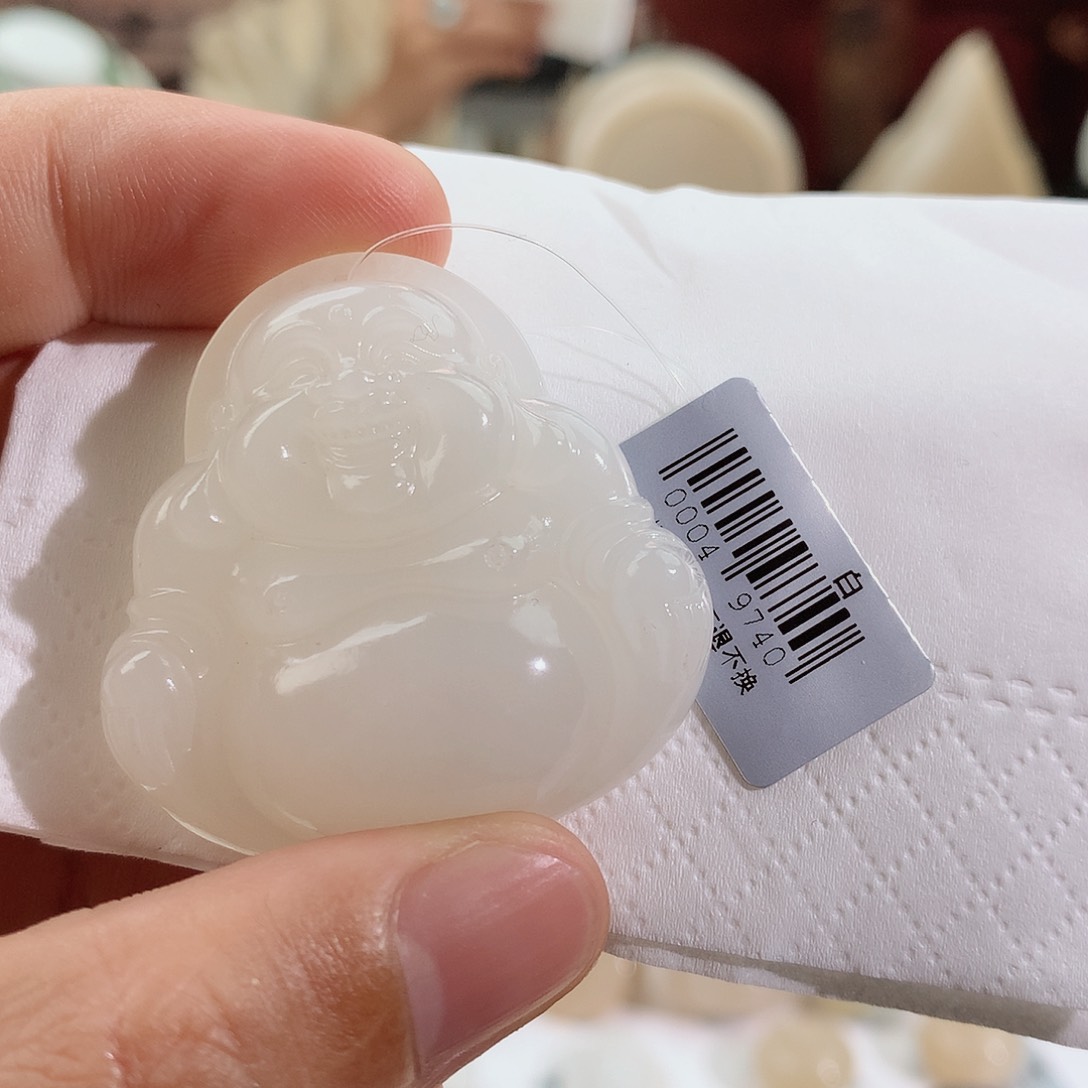 和田玉手链未镶嵌k****6