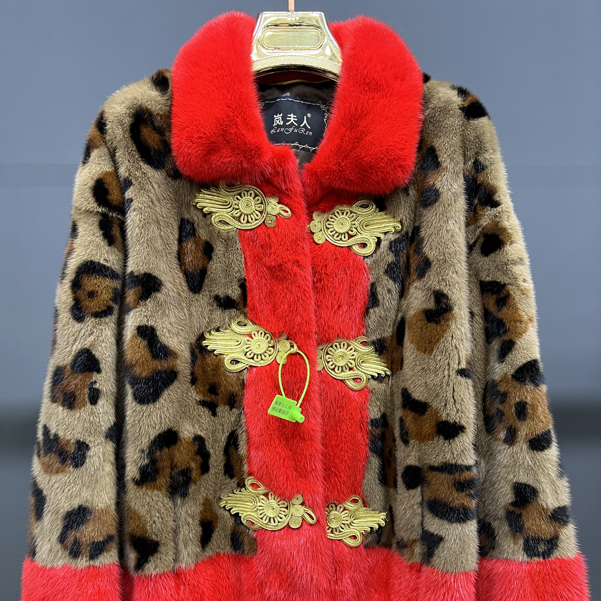 【臻美-04】紫标天鹅绒整貂水貂外套女冬季气质走秀款