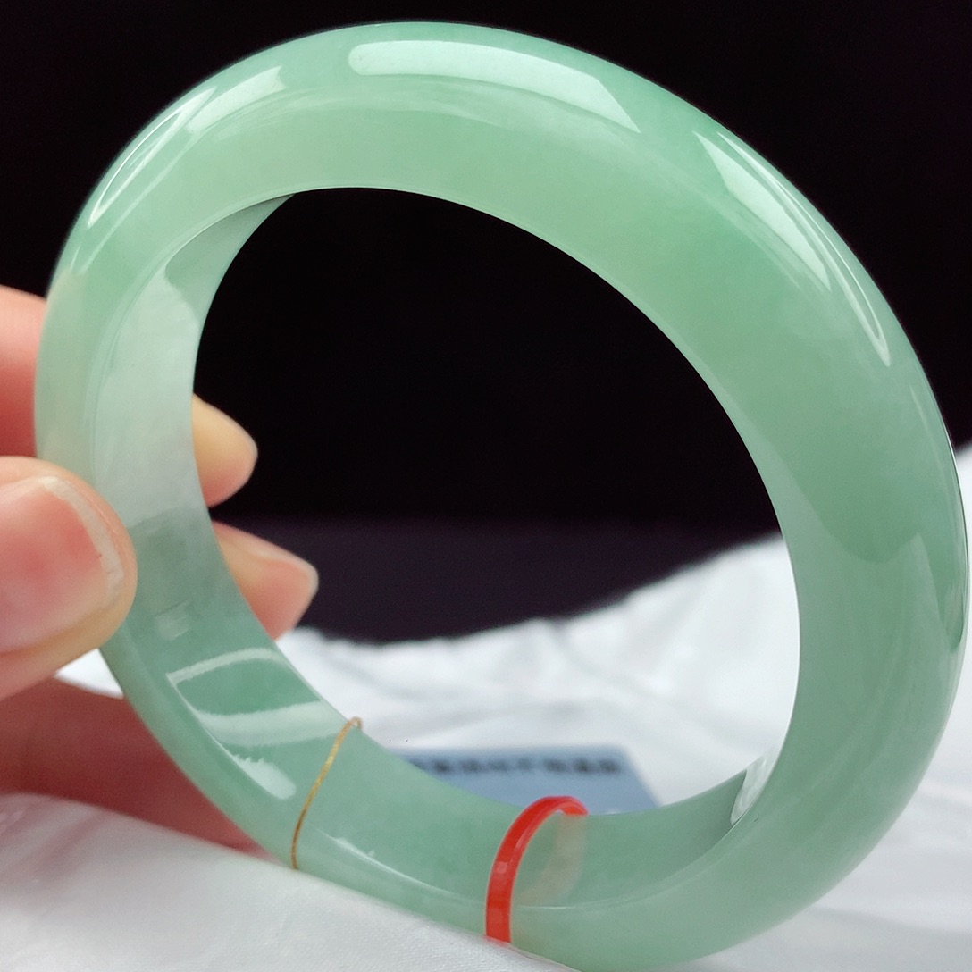 未镶嵌手镯翡翠55圈378宽版