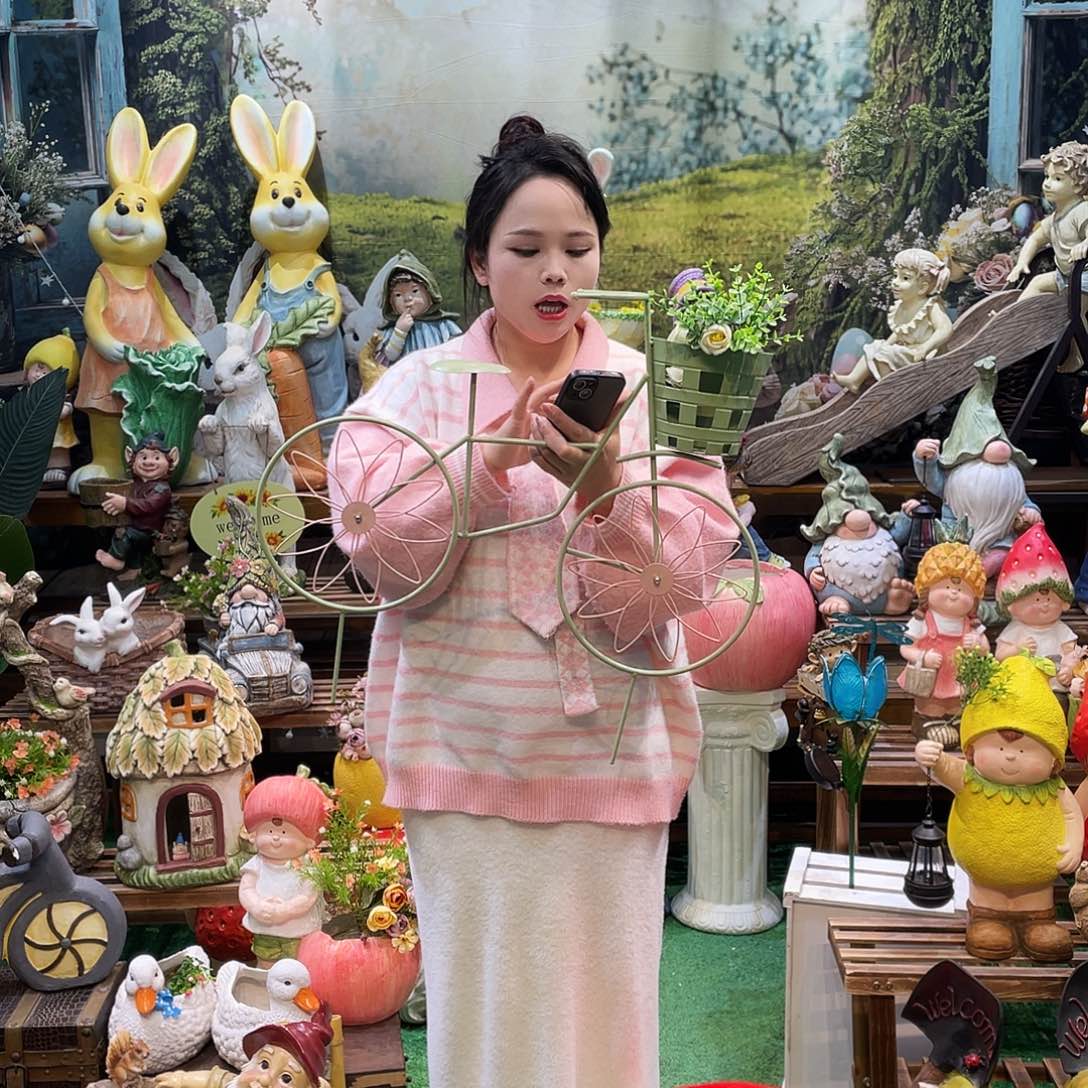 摆件花园摆件红红火火