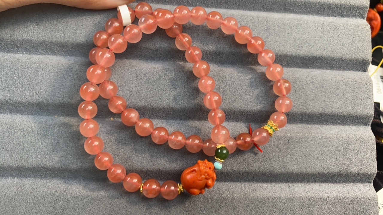 貔貅冰粉双圈卡6mm 多样性发一件