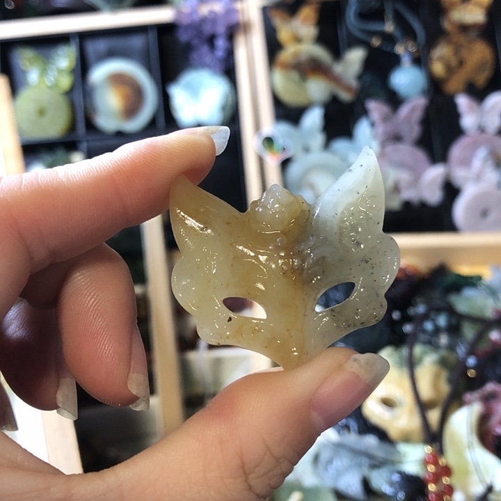 岫玉未镶嵌岫玉挂件