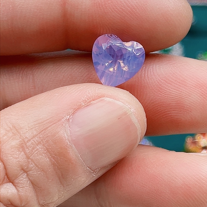 紫晶笔搁未镶嵌裸石