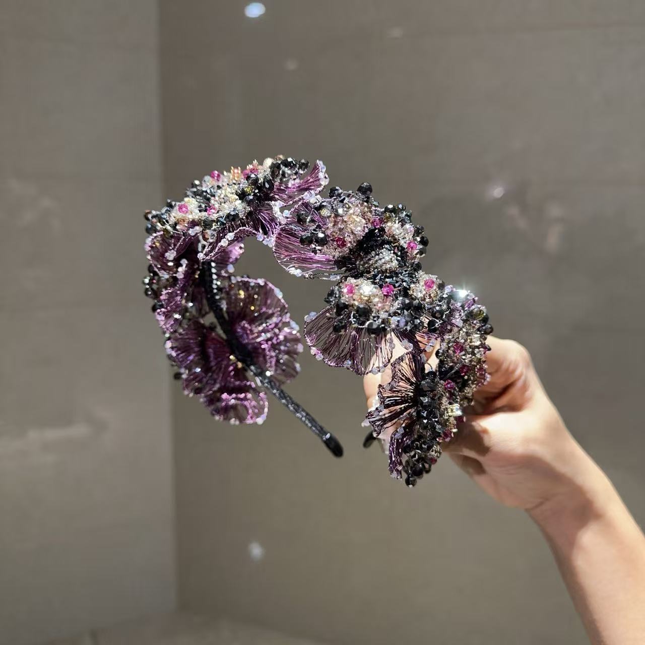 【莫奈海之星】蝴蝶芭蕾系列高定发箍小众设计气质高级感优雅款