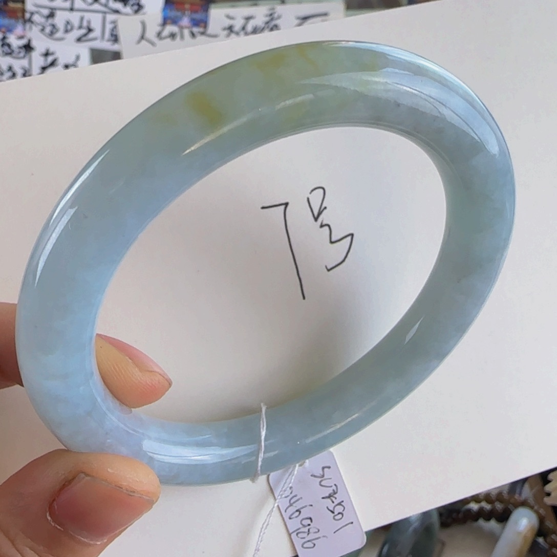 翡翠手镯未镶嵌老坑58