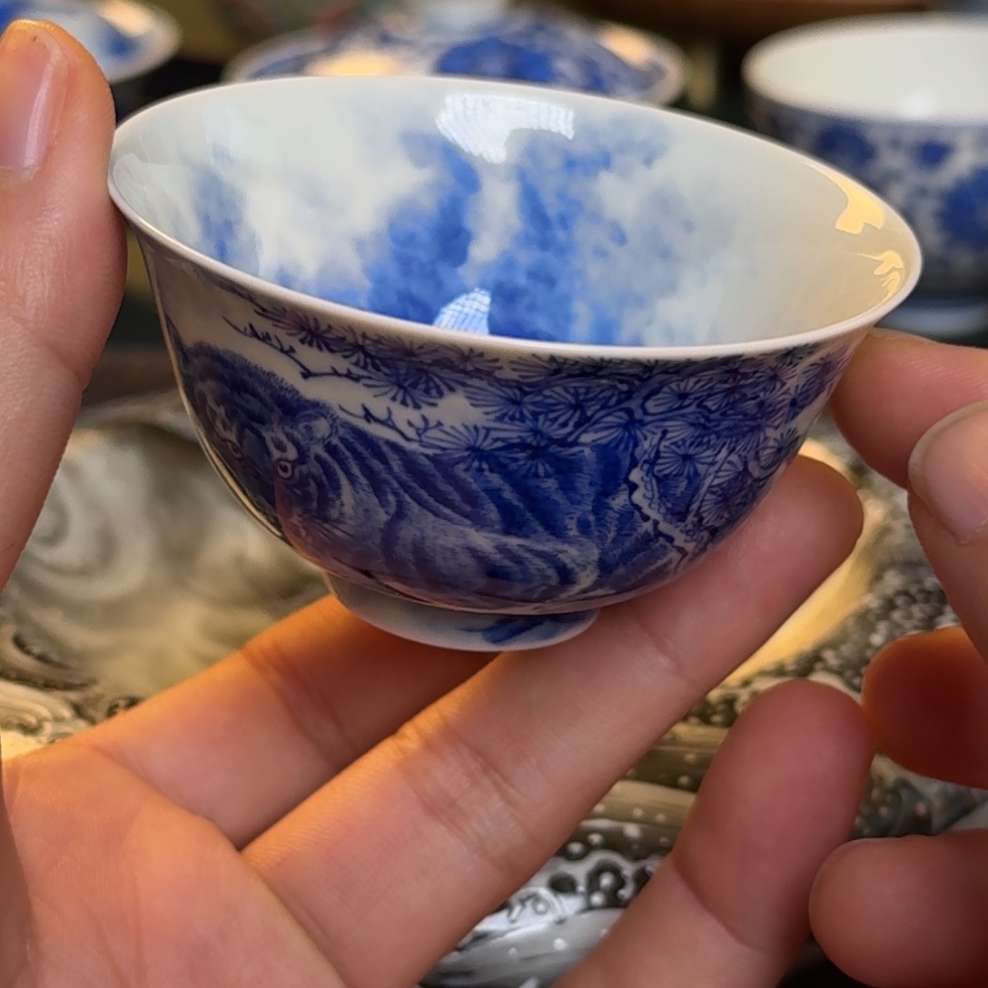 纯手工手绘陶瓷茶具