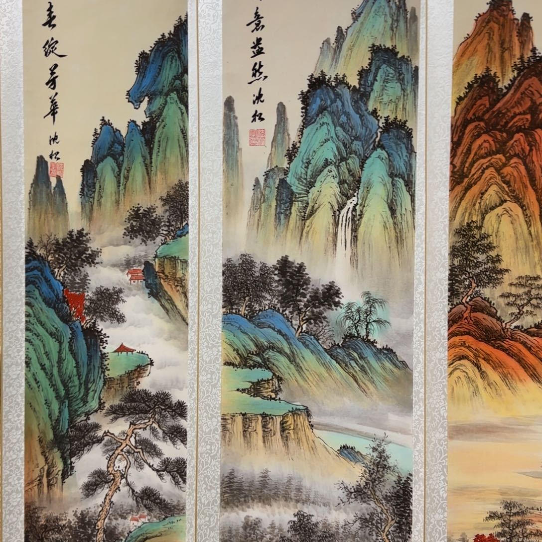 QB四幅一套作品！带证书！只限一单 