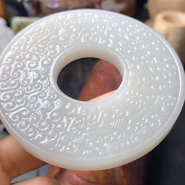 吊坠白玉菩提吊坠