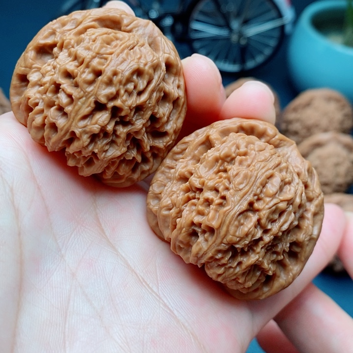 文玩核桃把件南疆石42