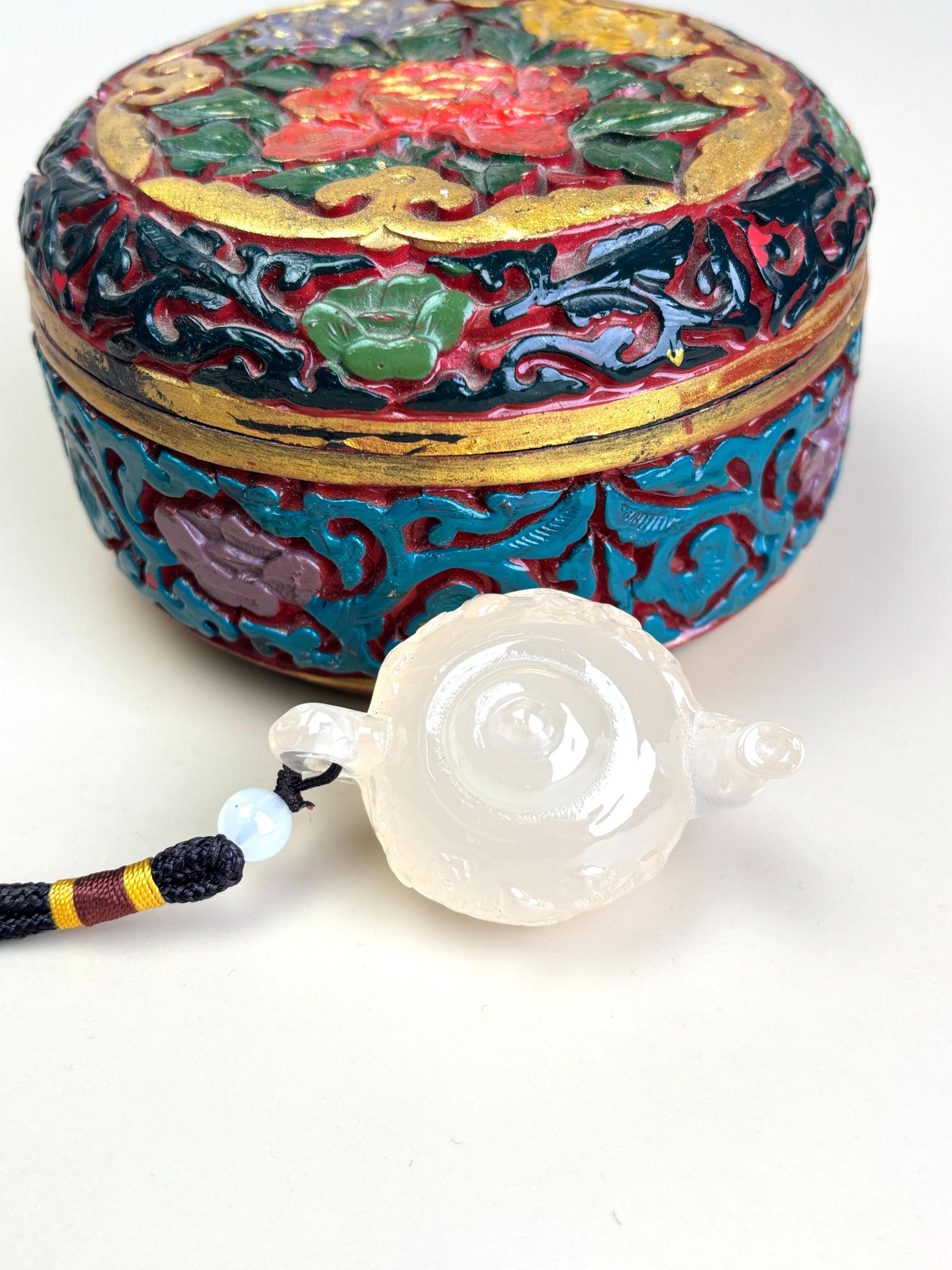 非金属树脂手链 【潮玩海韵轩】海云把把壶手把件