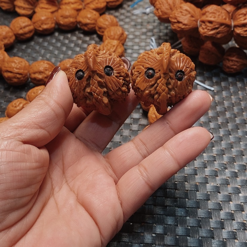 【闪购商品】文玩核桃吊坠小鸟