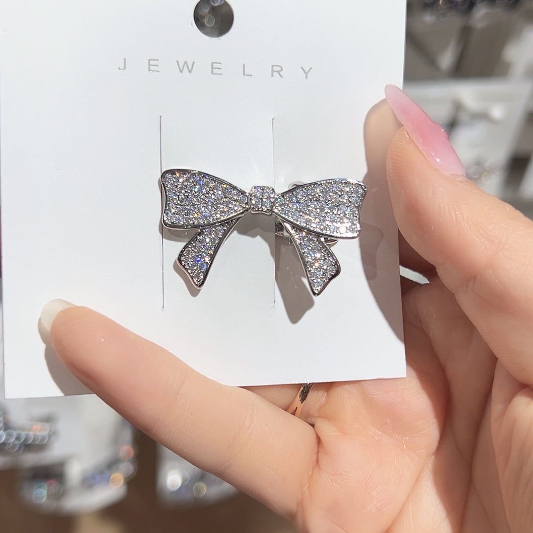 非金属小蝴蝶结鸭夹