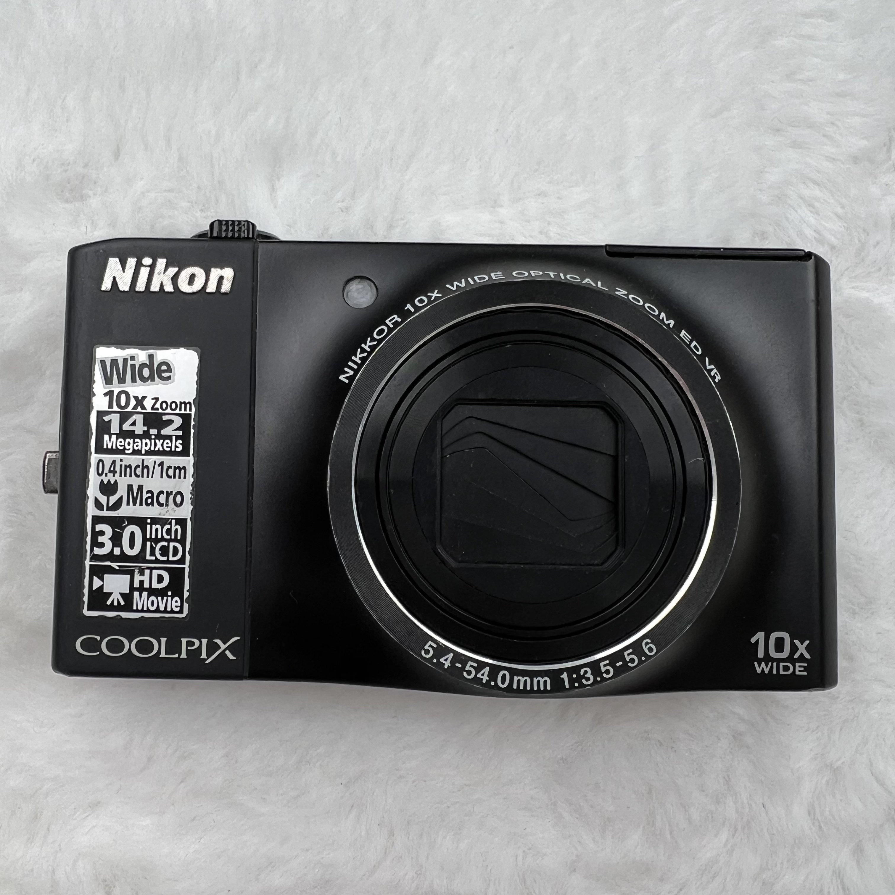 9新 Nikon/尼康 S8000黑色1420w像素10倍光变人景都可拍清晰
