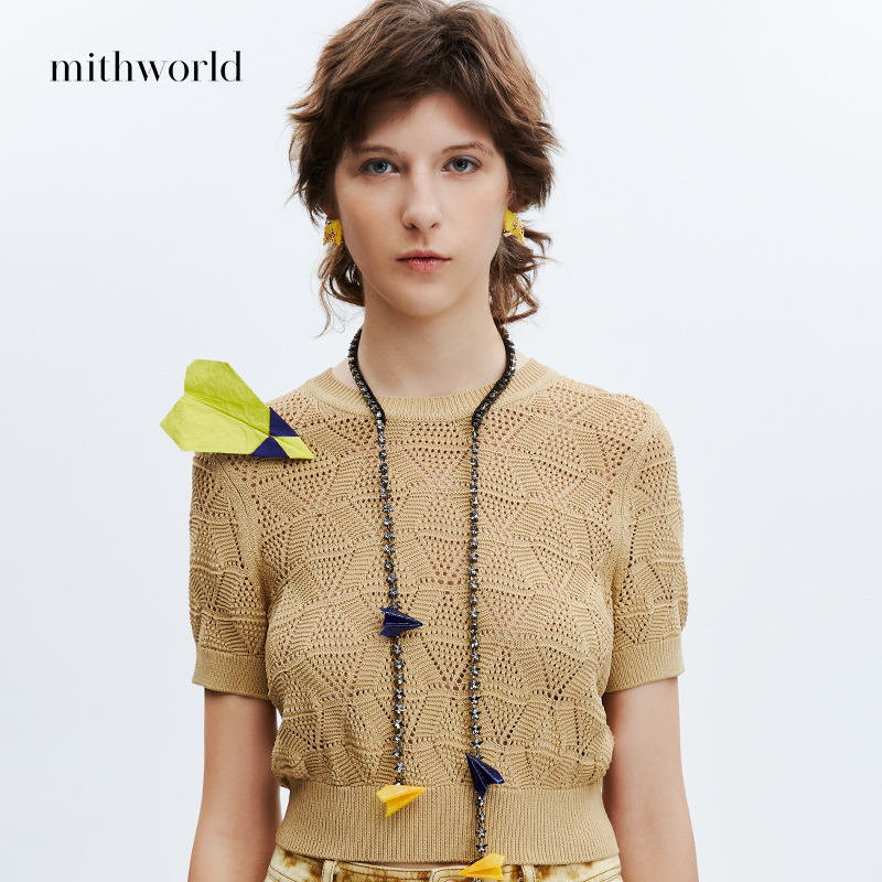 mithworld/沵媞星芒钻饰发箍甜酷新款W9ESA4004B9A