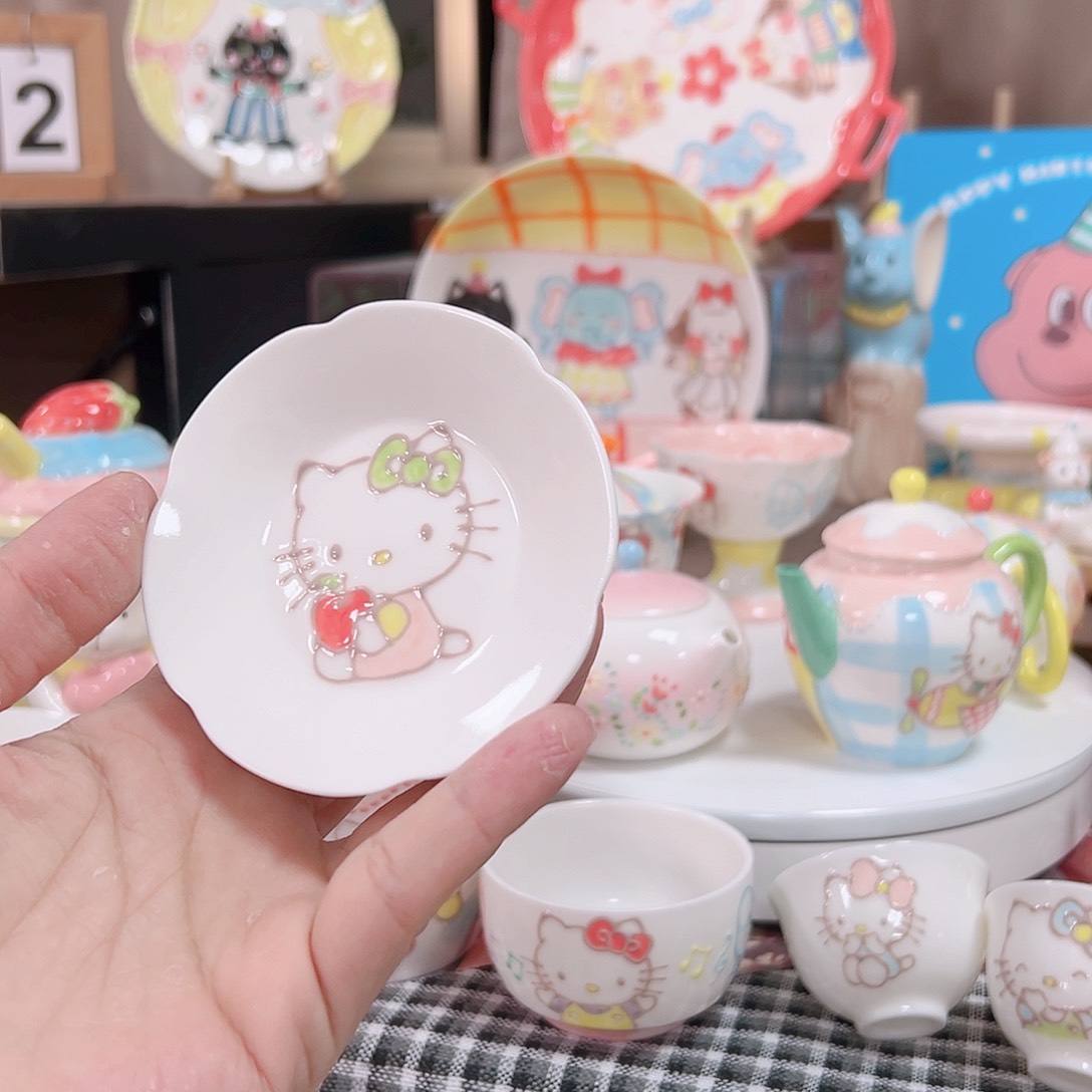 可爱陶瓷高温手作