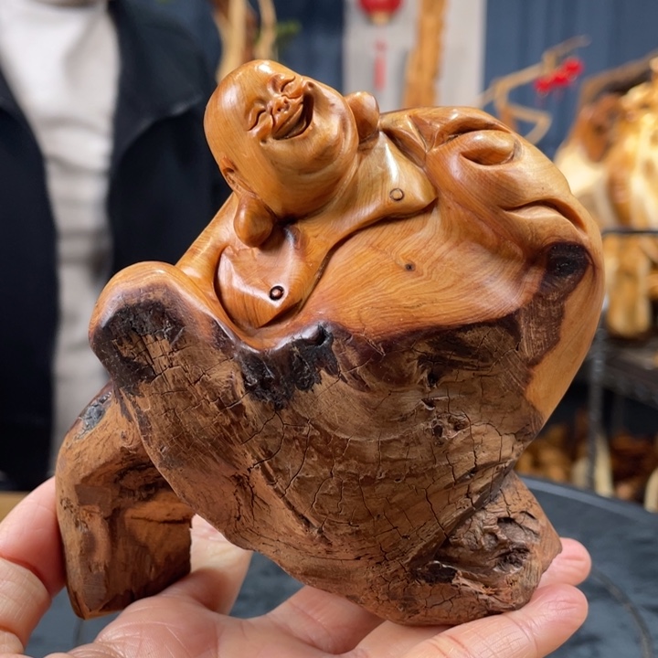 柏木（崖柏）手把件