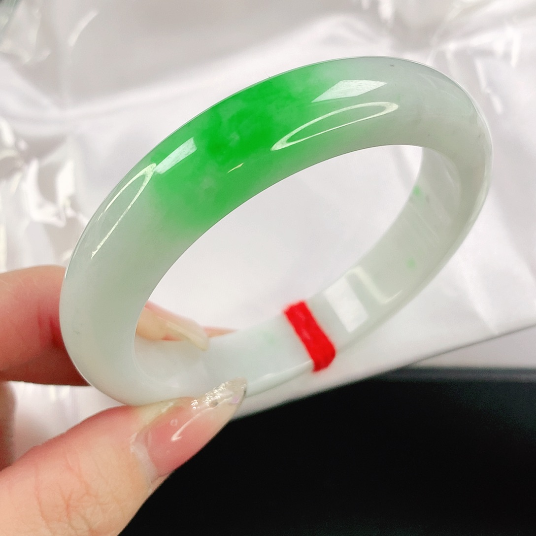 翡翠手镯未镶嵌2507翡翠